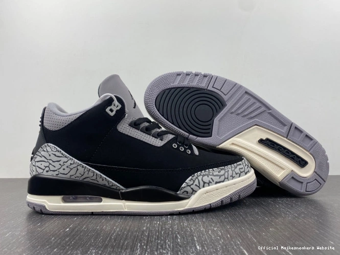 Official Maikesneakers Air Jordan WMNS CK9246-001 Off Noir 3 0811
